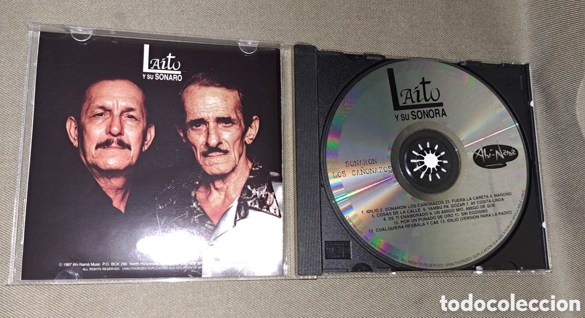 CDs de m&uacute;sica: DIFICIL CD LA&Iacute;TO Y SU SONORA, 1997 - Foto 2
