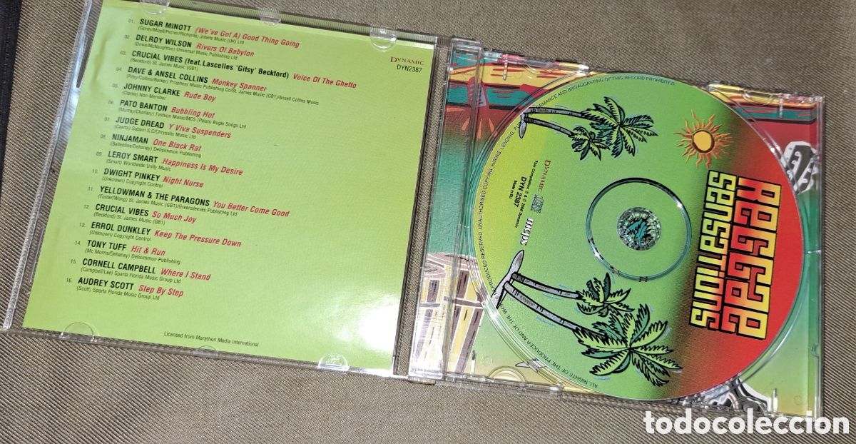 CDs de m&uacute;sica: CD REGGAE SENSATIONS, 2006 - Foto 2