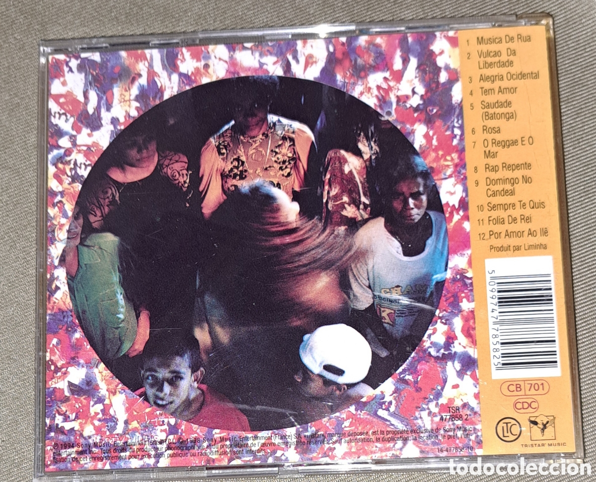 CDs de m&uacute;sica: CD DANIELA MERCURY, M&Uacute;SICA DE RUA, 1994 - Foto 3