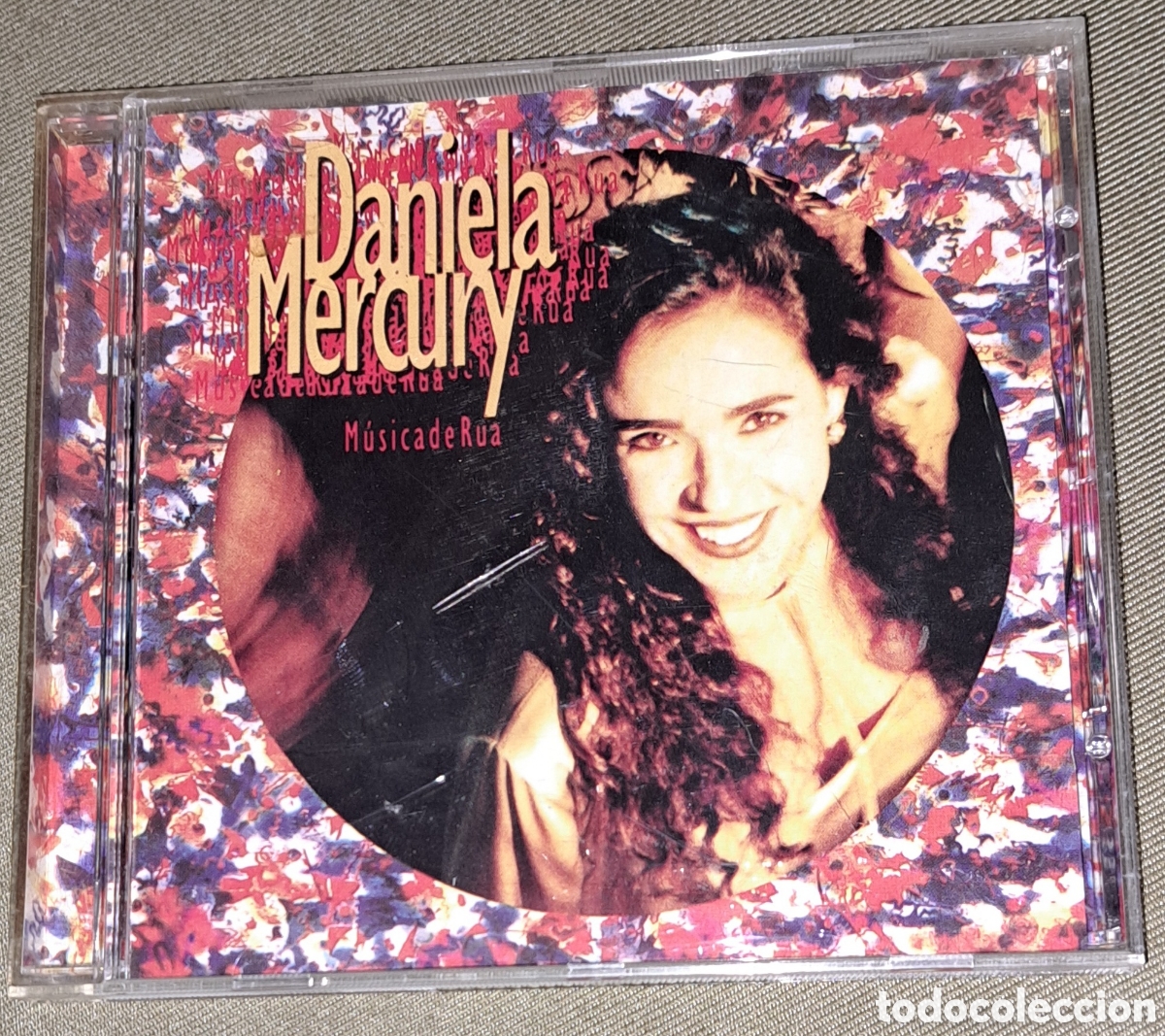 CDs de m&uacute;sica: CD DANIELA MERCURY, M&Uacute;SICA DE RUA, 1994 - Foto 1