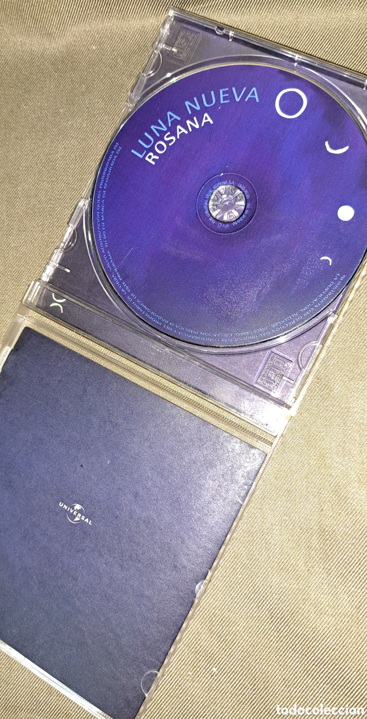 CDs de m&uacute;sica: CD ROSSANA , LUNA NUEVA - Foto 2