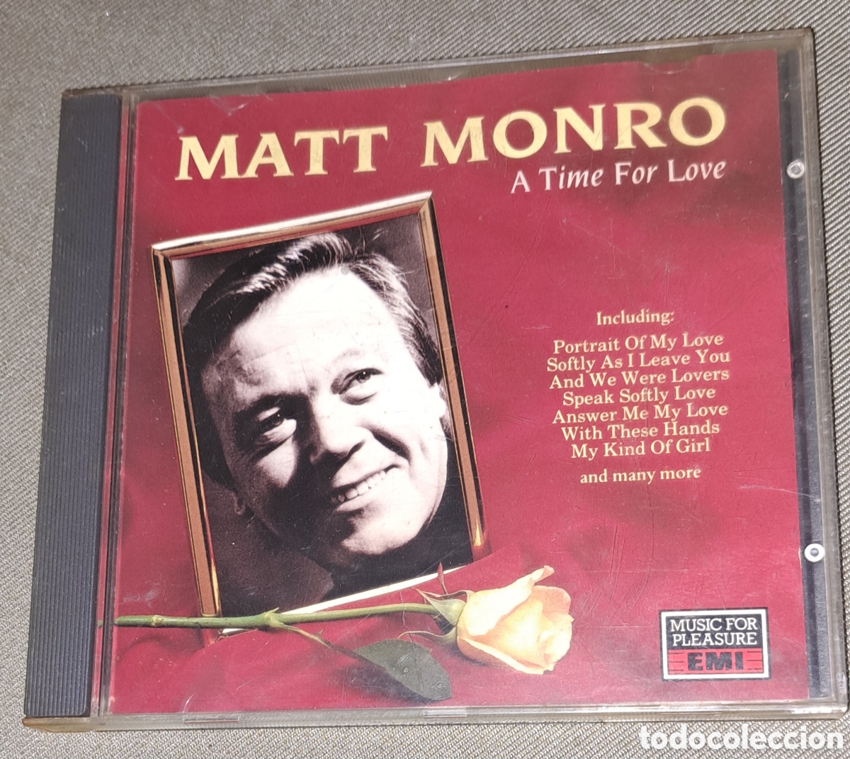 CDs de m&uacute;sica: CD MATT MONRO A TIME FOR LOVE - Foto 1