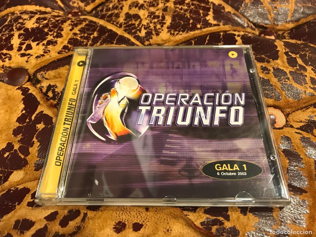 CDs de m&uacute;sica: CD. OPERACI&Oacute;N TRIUNFO. GALA 1. 2003 - Foto 1