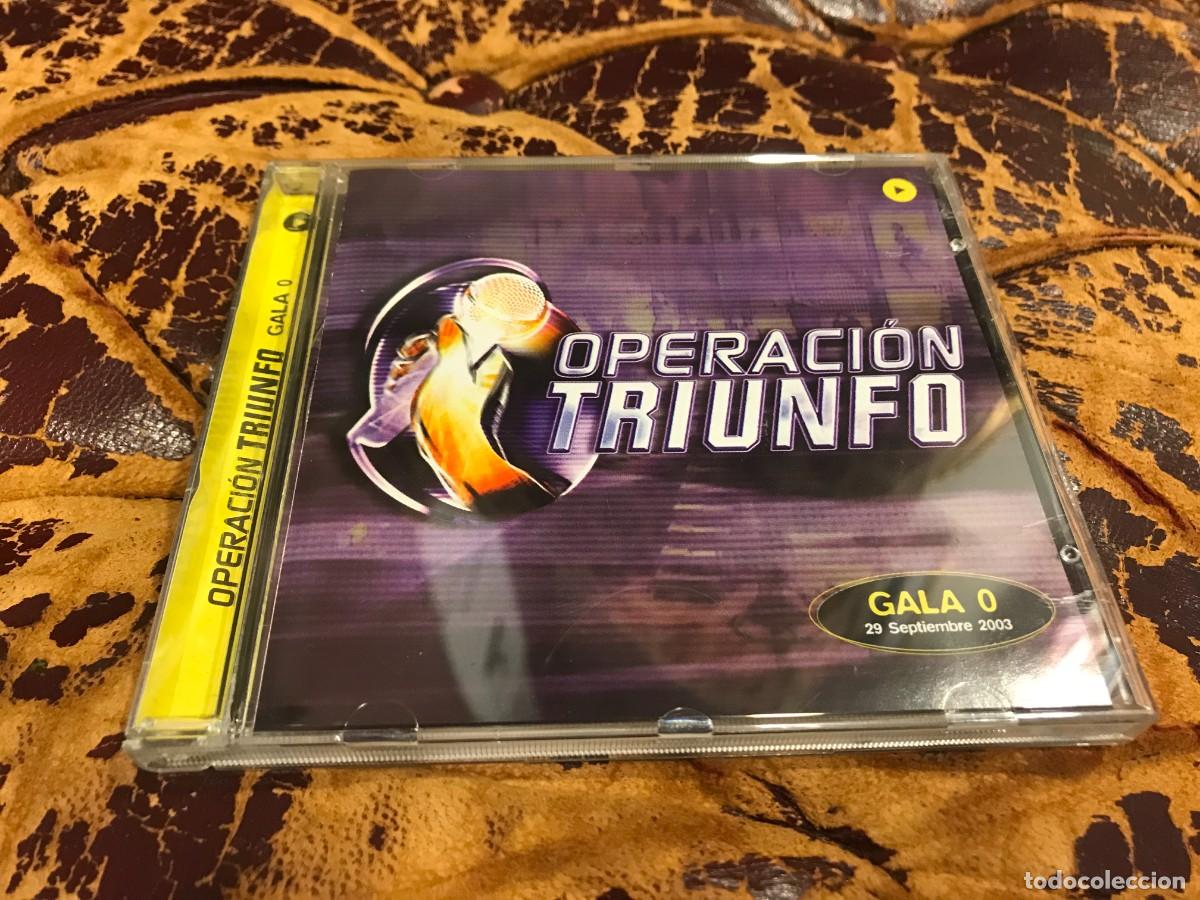 CDs de m&uacute;sica: CD. OPERACI&Oacute;N TRIUNFO. GALA 0. 2003 - Foto 1