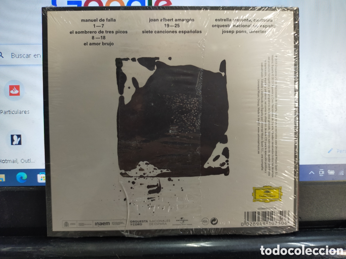 CDs de m&uacute;sica: Estrella Morente CD Digipack falla precintado 2013 - Foto 2