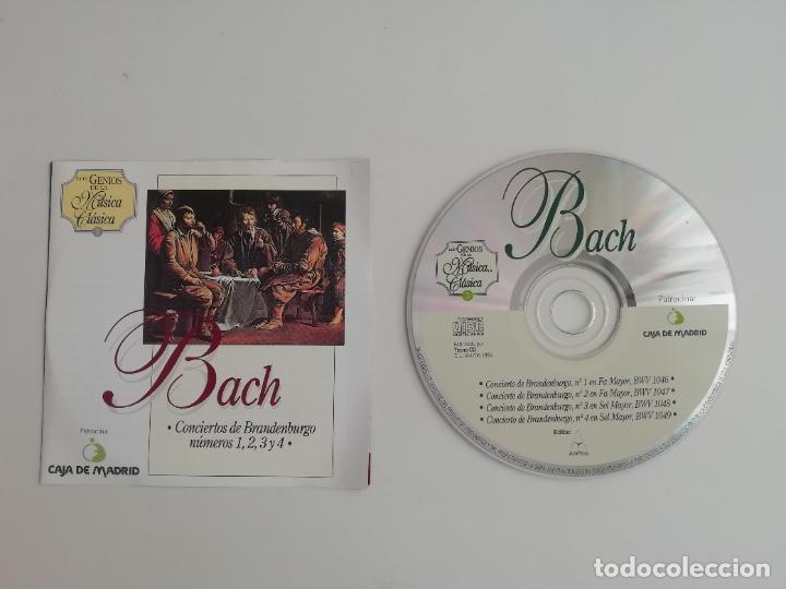 Music CDs: Los Genios de la M&uacute;sica Cl&aacute;sica 3 Bach Caja de M&uacute;sica Caja Madrid Alfa Delta 1994
