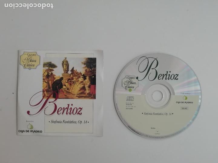 CDs de M&uacute;sica: Los Genios de la M&uacute;sica Cl&aacute;sica 6 Berlioz Caja de M&uacute;sica Caja Madrid Alfa Delta 1994