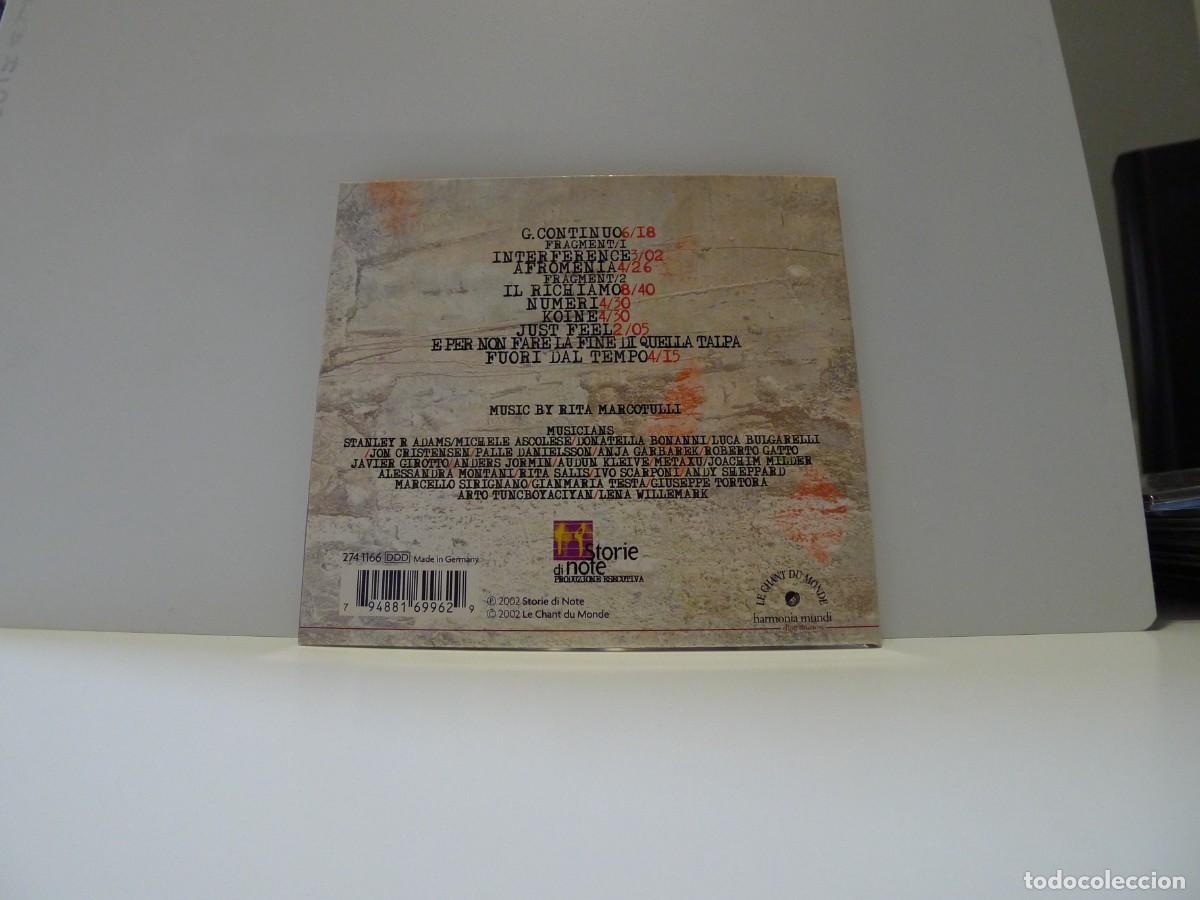 CDs de m&uacute;sica: RITA MARCOTULLI : KOINE digipack CD - Foto 2