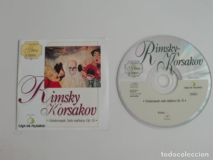 CDs de Musique: Los Genios de la M&uacute;sica Cl&aacute;sica 23 Rimsky Korsakov Caja de M&uacute;sica Caja Madrid Alfa Delta 1994