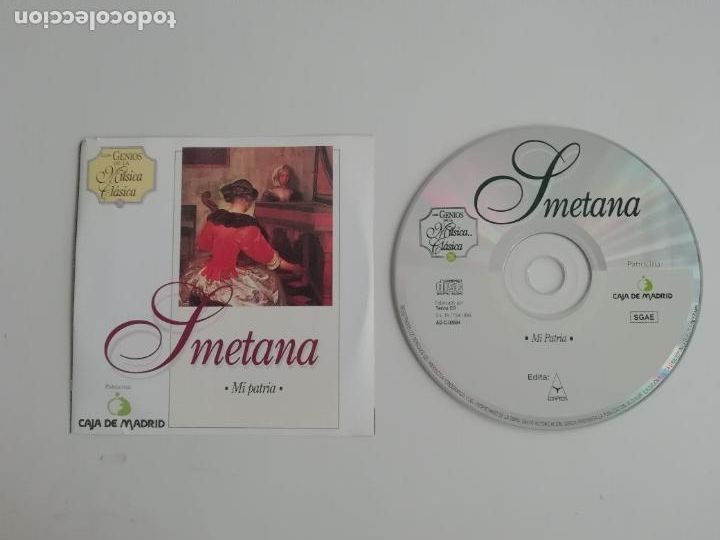CDs de Musique: Los Genios de la M&uacute;sica Cl&aacute;sica 26 Smetana Caja de M&uacute;sica Caja Madrid Alfa Delta 1994