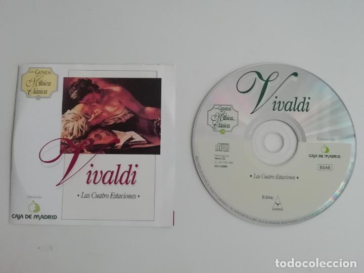 CDs de M&uacute;sica: Los Genios de la M&uacute;sica Cl&aacute;sica 29 Vivaldi Caja de M&uacute;sica Caja Madrid Alfa Delta 1994