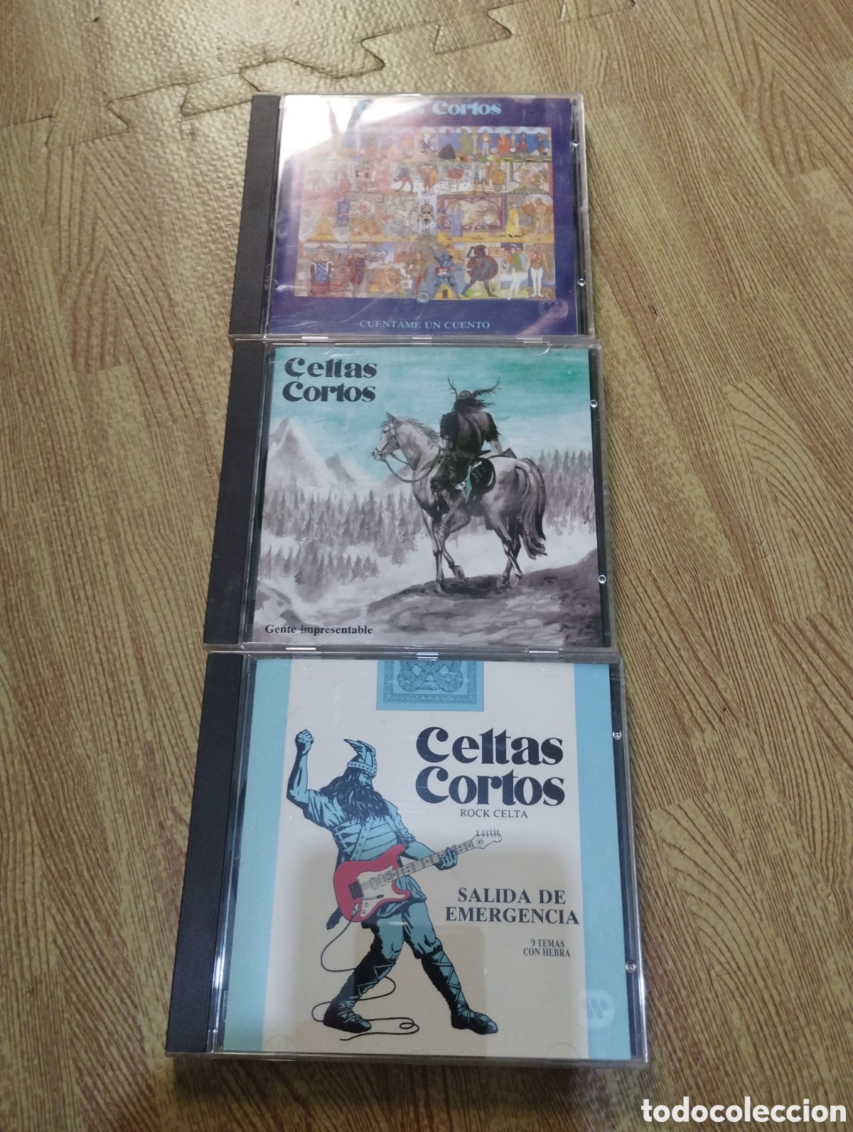 CDs de m&uacute;sica: Lote 3 CDs Celtas cortos cd - Foto 1