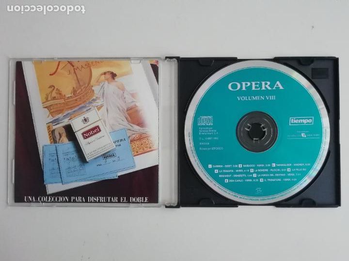 CDs de m&uacute;sica: Colecci&oacute;n Tiempo de &Oacute;pera CD 8 Serdisco 1993 - Foto 2