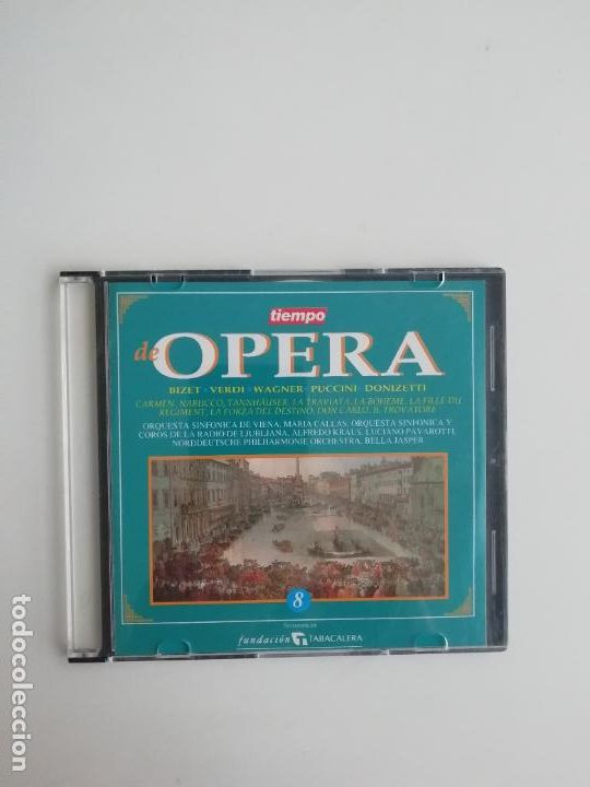 CDs de m&uacute;sica: Colecci&oacute;n Tiempo de &Oacute;pera CD 8 Serdisco 1993 - Foto 1