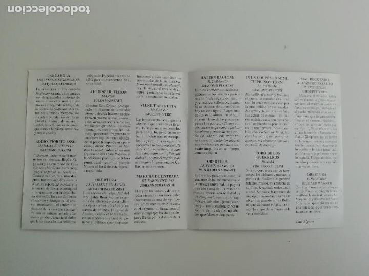 CDs de m&uacute;sica: Colecci&oacute;n Tiempo de &Oacute;pera CD 4 Serdisco 1993 - Foto 3