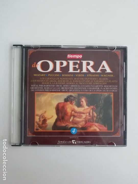 CDs de m&uacute;sica: Colecci&oacute;n Tiempo de &Oacute;pera CD 4 Serdisco 1993 - Foto 1