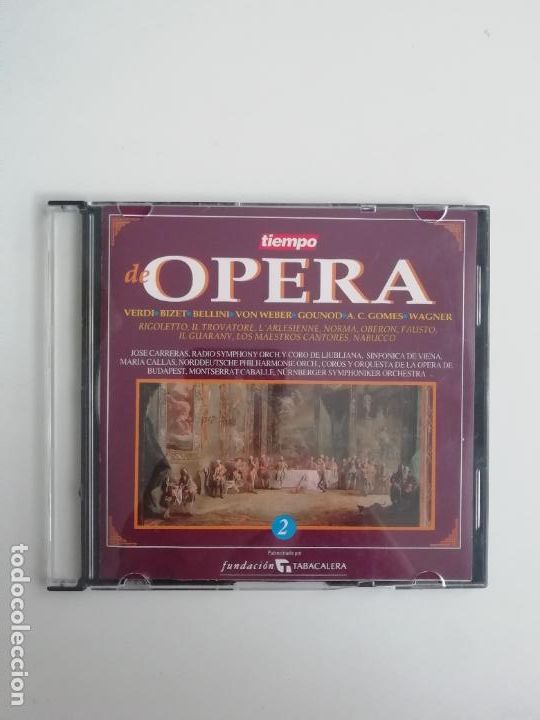 CDs de M&uacute;sica: Colecci&oacute;n Tiempo de &Oacute;pera CD 2 Serdisco 1993