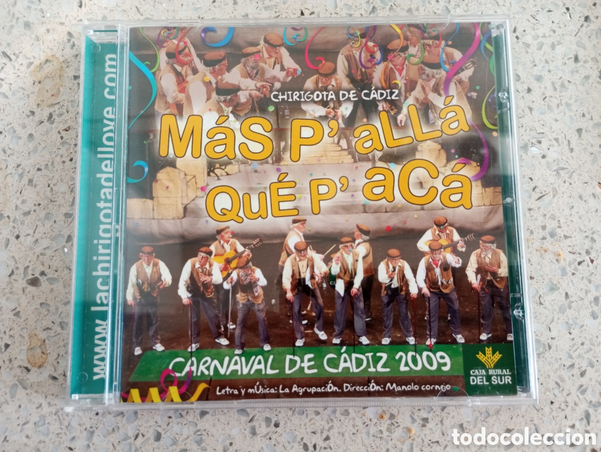 CDs de M&uacute;sica: Carnaval de C&aacute;diz CD chirigota m&aacute;s p'alla que p'ac&agrave; 2009 del love