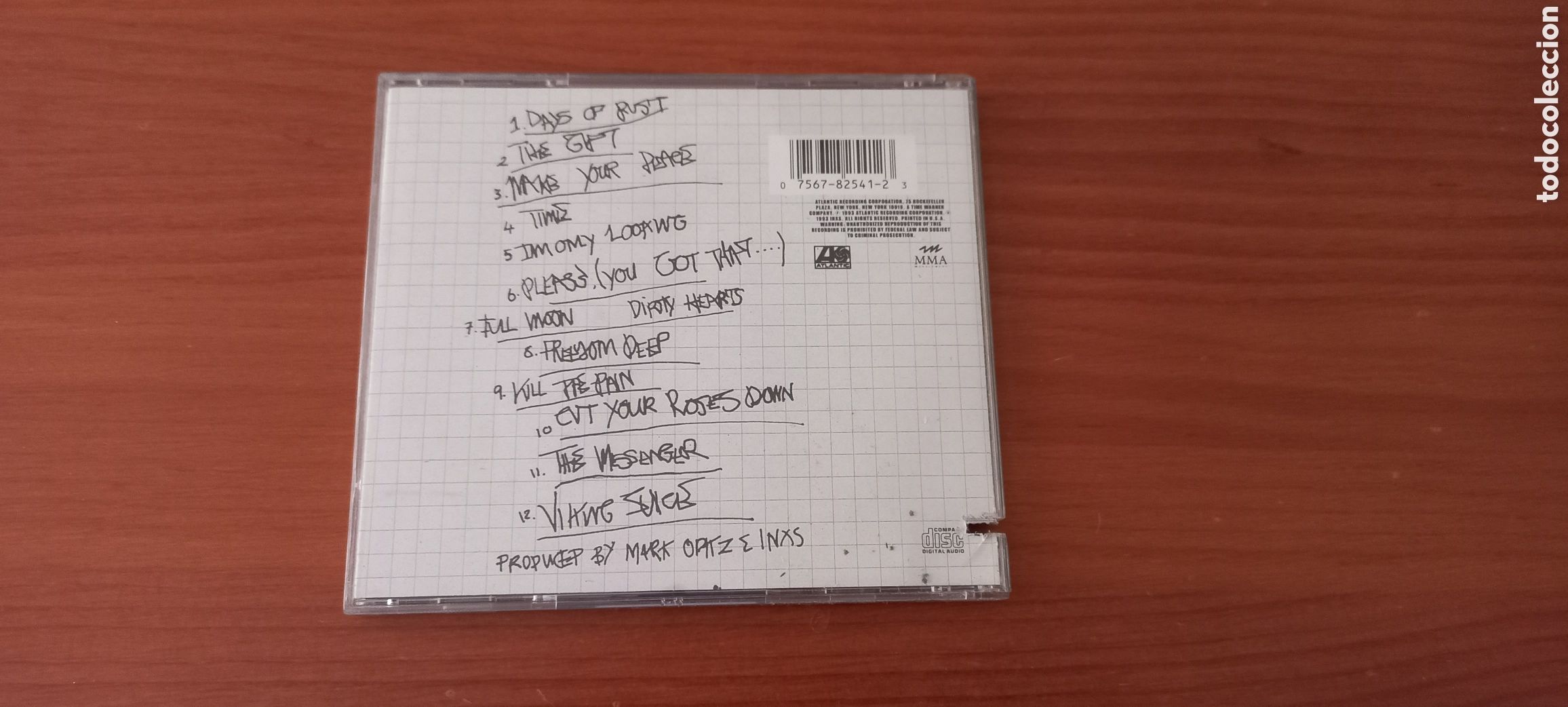 CDs de m&uacute;sica: INXS CD Full Moon, Dirty Hearts 12 temas - Foto 2