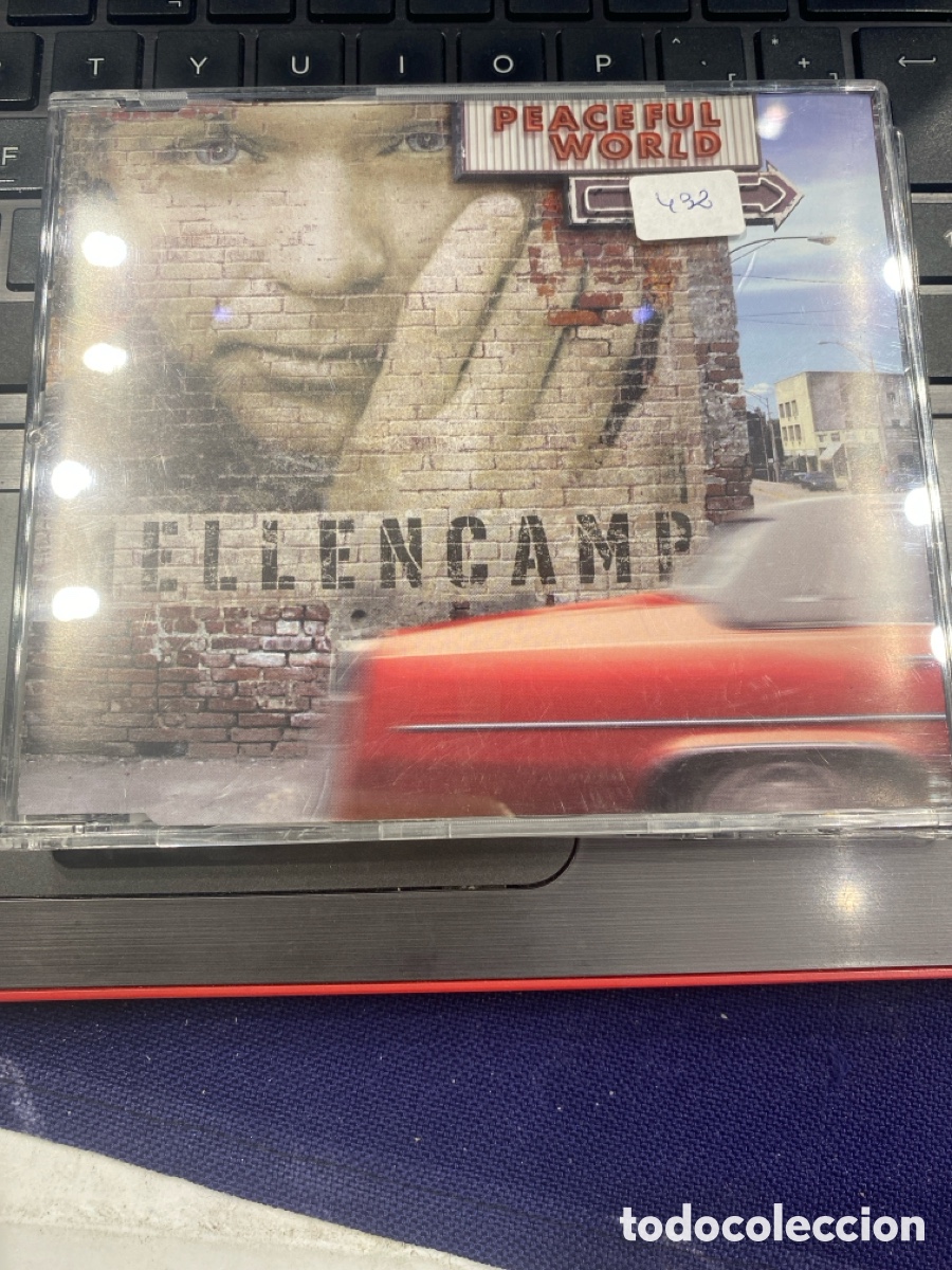 CDs de m&uacute;sica: JOHN MELLENCAMP - PEACEFUL WORLD CD SINGLE 1 TEMA - Foto 1