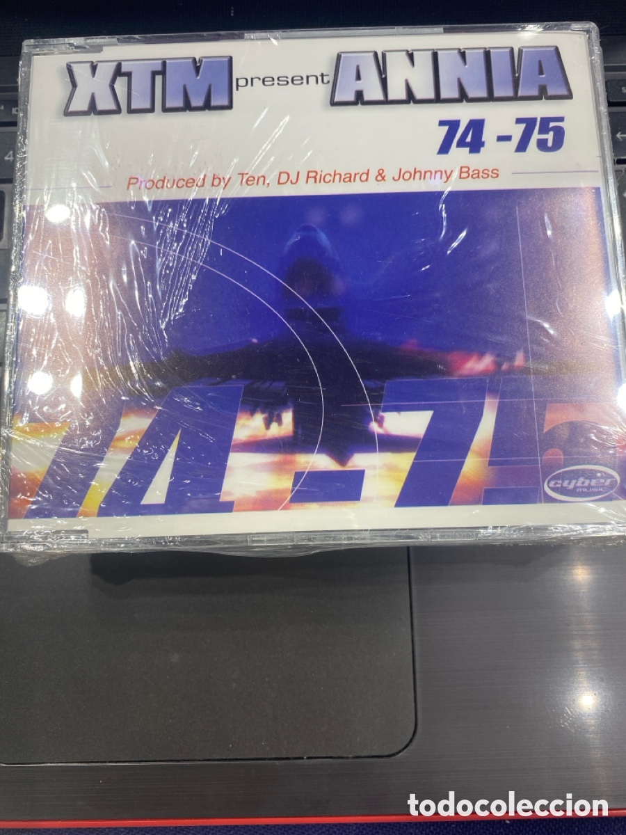 CDs de m&uacute;sica: XTM PRESENT ANNIA - 74 / 75 CD SINGLE 5 TEMAS PRECINTADO - Foto 1