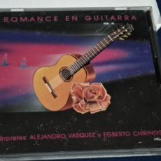 CDs de Música: ROMANCE EN GUITARRA /ALEJANDRO VASQUEZ Y EGBERTO CHIRINOS - 1989 LEON VENEZUELA - MUY POCO USO