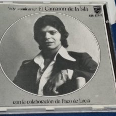 CDs de Música: CAMARÓN DE LA ISLA / SOY CAMINANTE -CON PACO DE LUCÍA -CD 1990 PHILIPS ARTE FLAMENCO - MUY POCO USO