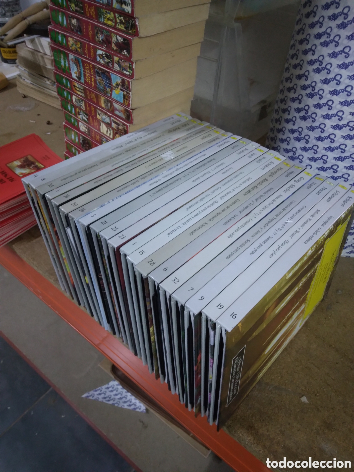 CDs de m&uacute;sica: Historia de la m&uacute;sica cl&aacute;sica, 20 tomos,RBA