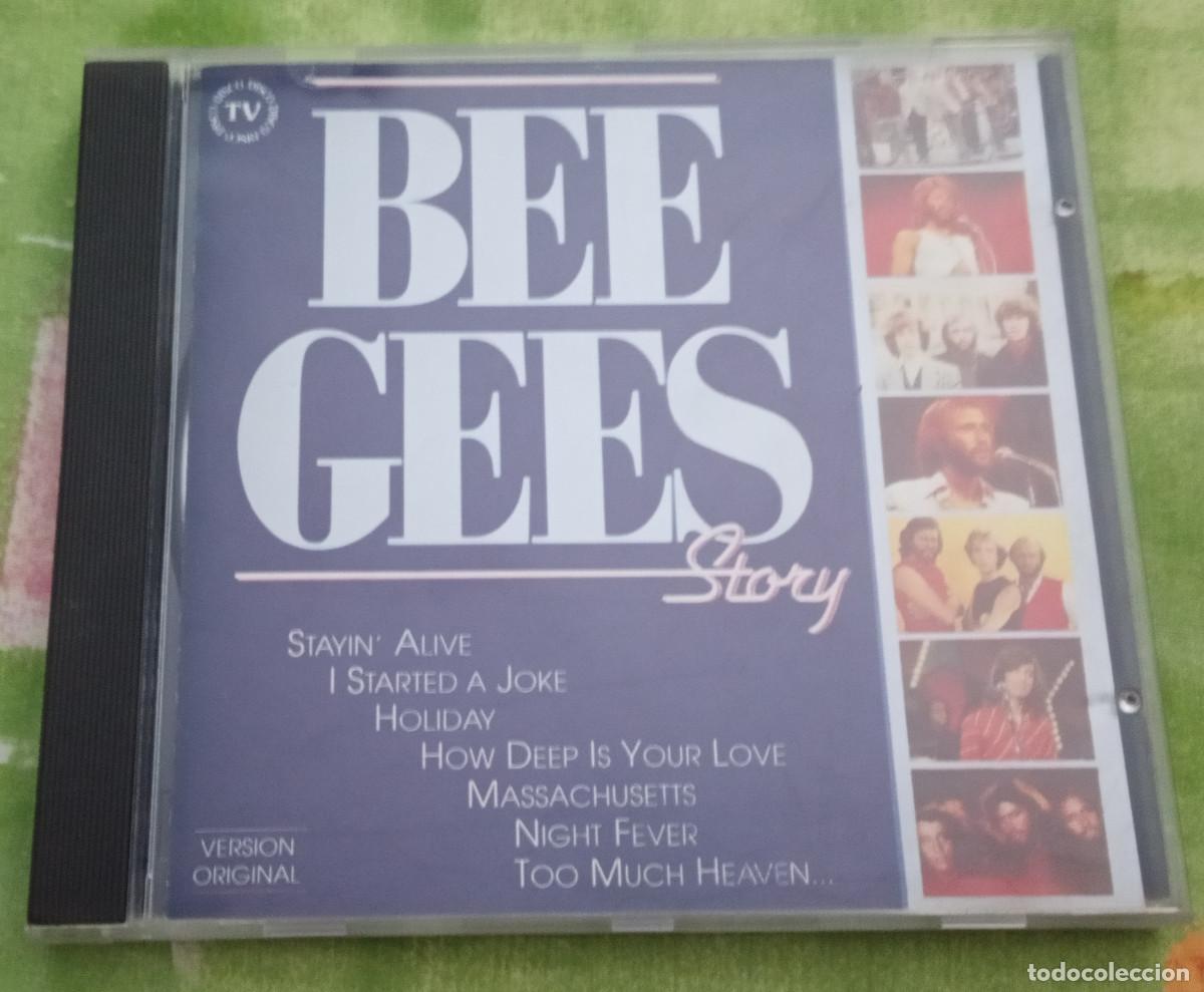 CDs de m&uacute;sica: BEE GEES STORY CD POLYGRAM ESPA&Ntilde;A 1990 - Foto 1