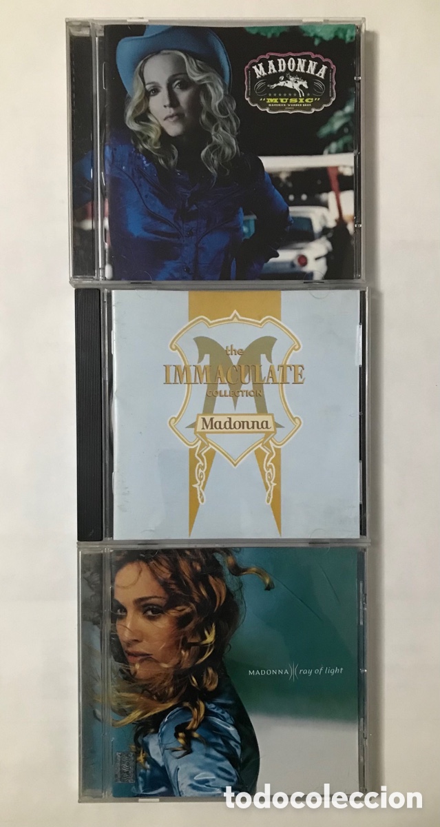 CDs de m&uacute;sica: Lote Madonna (3 CD&rsquo;s) - Foto 2