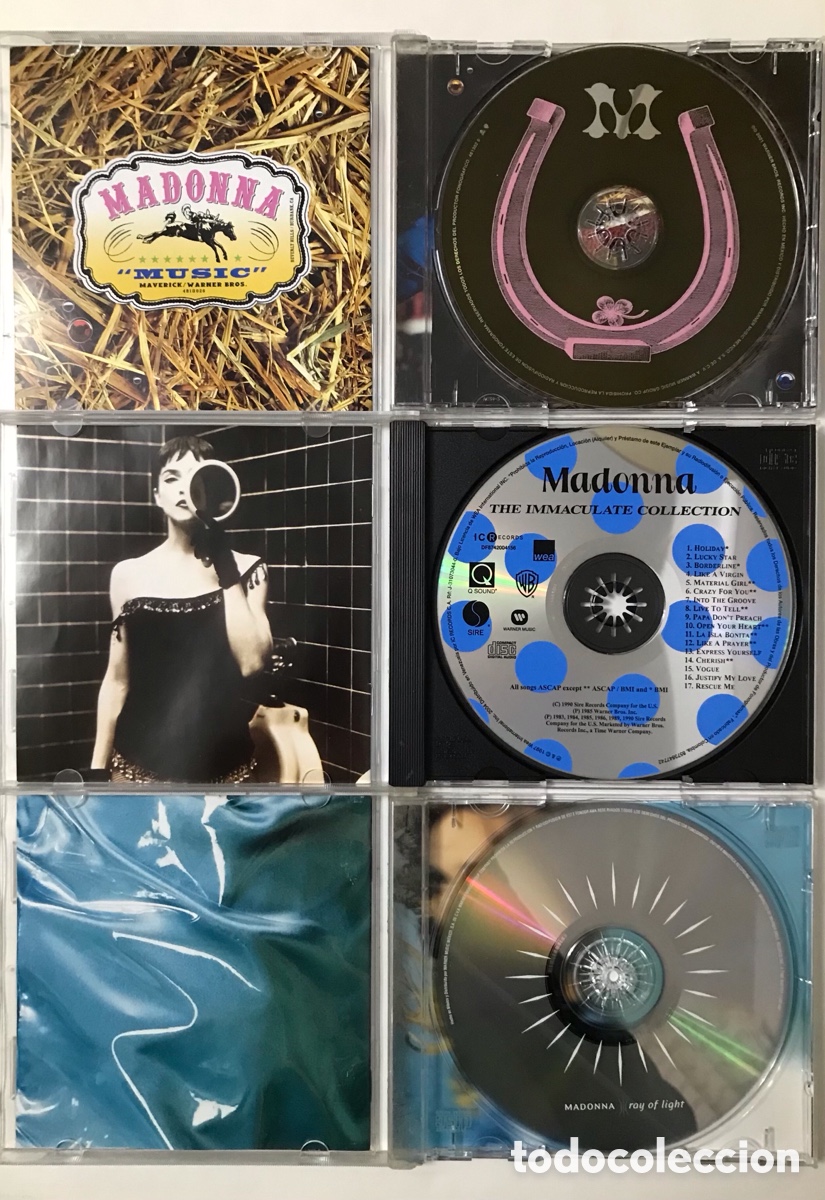 CDs de m&uacute;sica: Lote Madonna (3 CD&rsquo;s) - Foto 4
