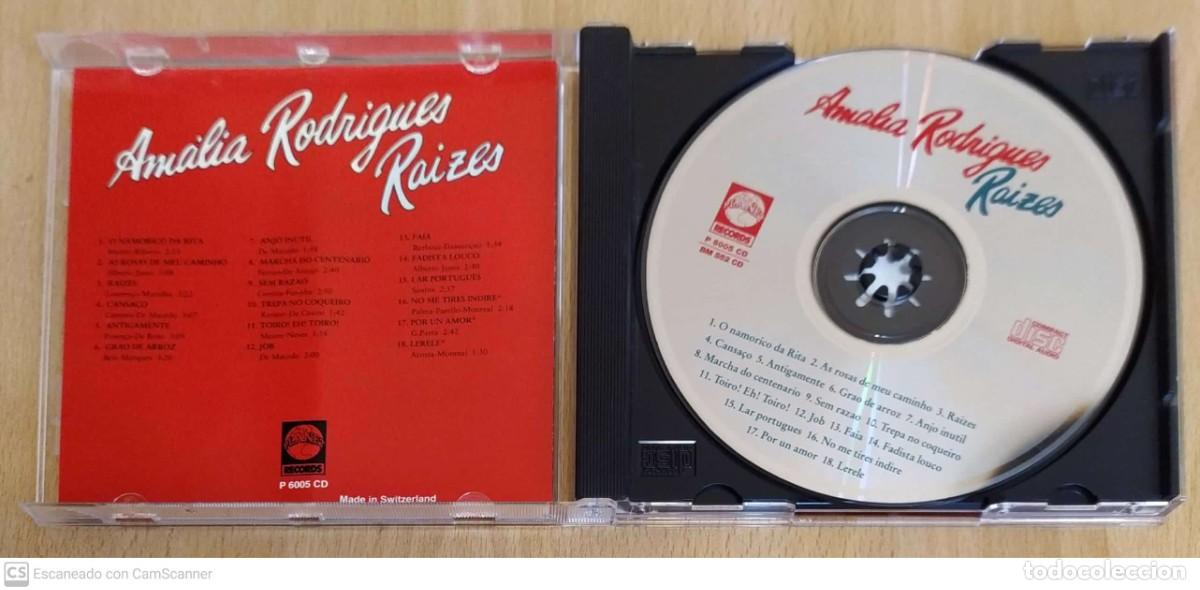 CDs de m&uacute;sica: AMALIA RODRIGUES (RAIZES) CD 1992 - Foto 3
