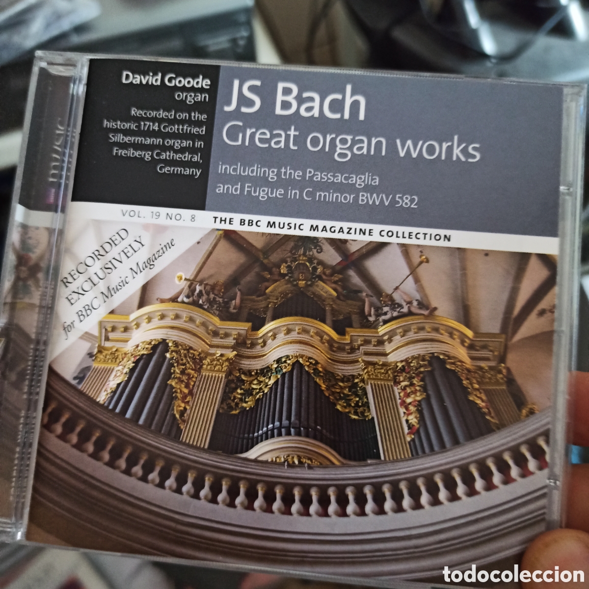 CDs de m&uacute;sica: JS Bach, David Goode &ndash; Great Organ Works - Foto 1