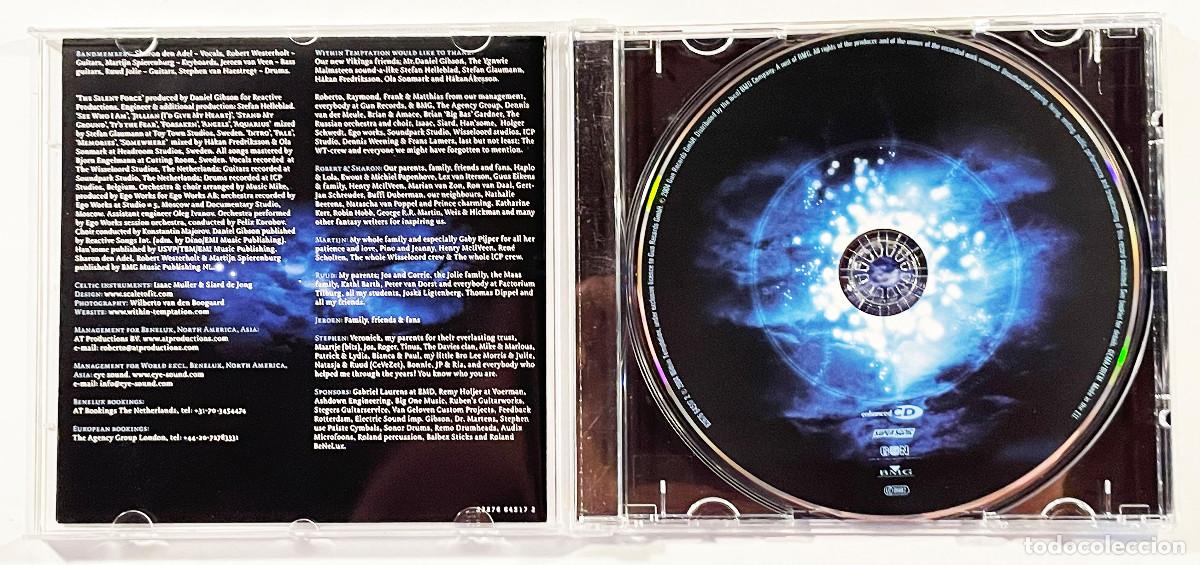 CDs de m&uacute;sica: WITHIN TEMPTATION / THE SILENT FORCE / CD BMG 2004 / EU - Foto 3