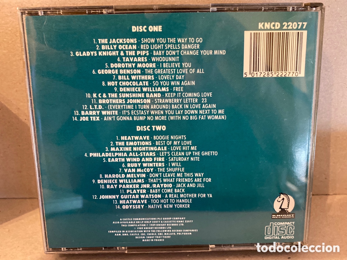 CDs de m&uacute;sica: Various - Soul Years 1977 (2xCD, Comp) - Foto 2