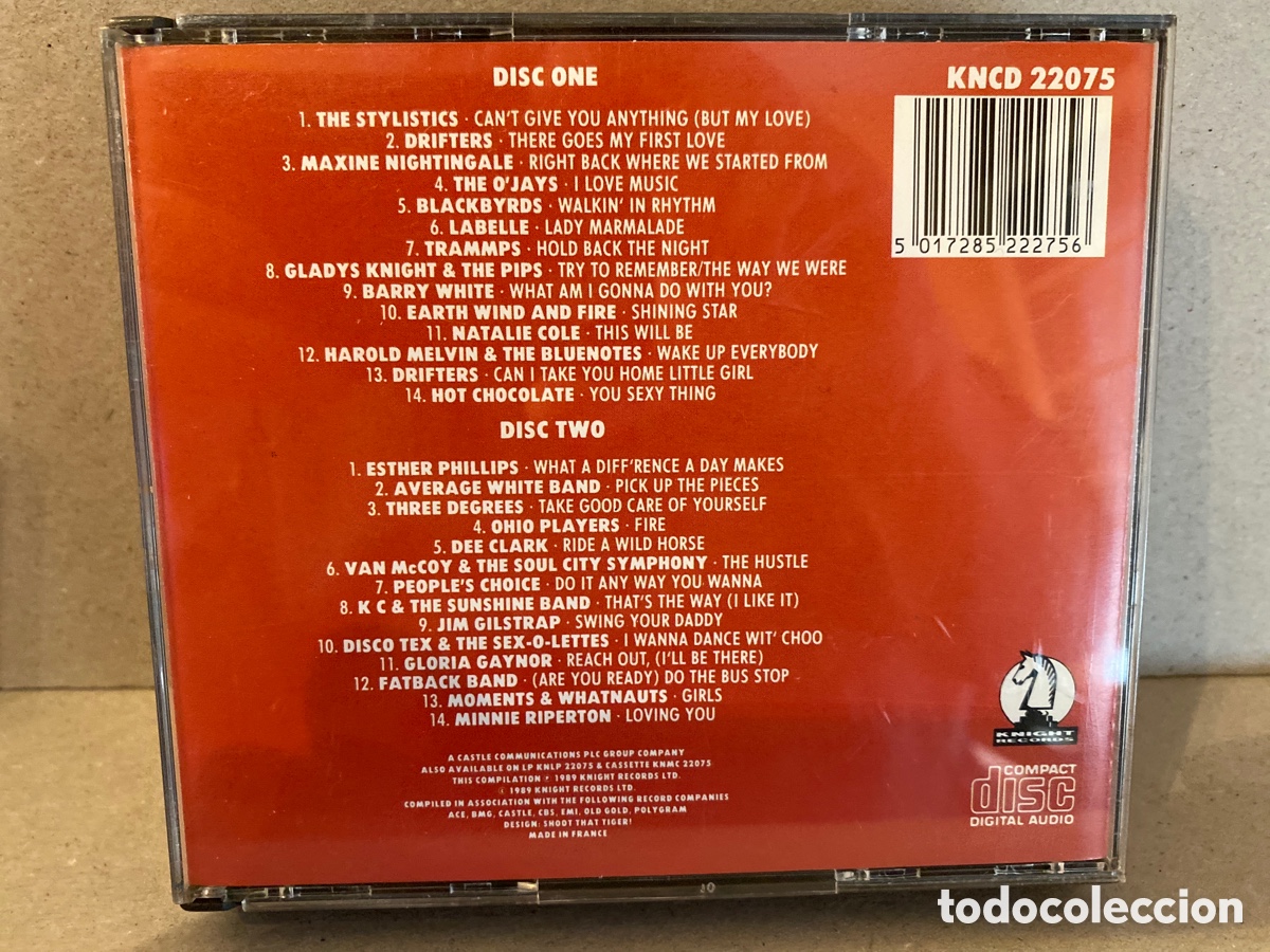 CDs de m&uacute;sica: Various - Soul Years 1975 (2xCD, Comp) - Foto 2