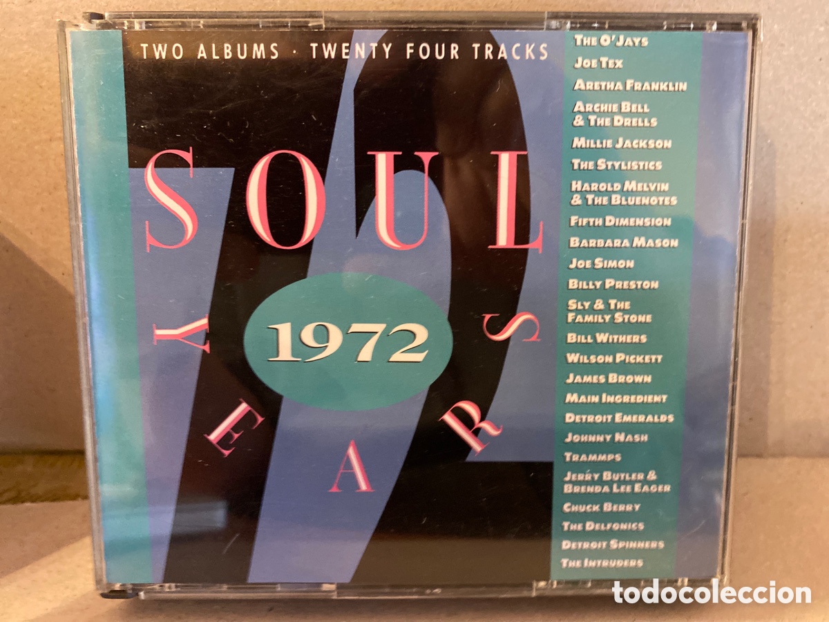 CDs de m&uacute;sica: Various - Soul Years 1972 (2xCD, Comp) - Foto 1