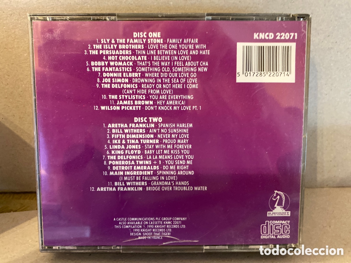 CDs de m&uacute;sica: Various - Soul Years 1971 (2xCD, Comp) - Foto 2