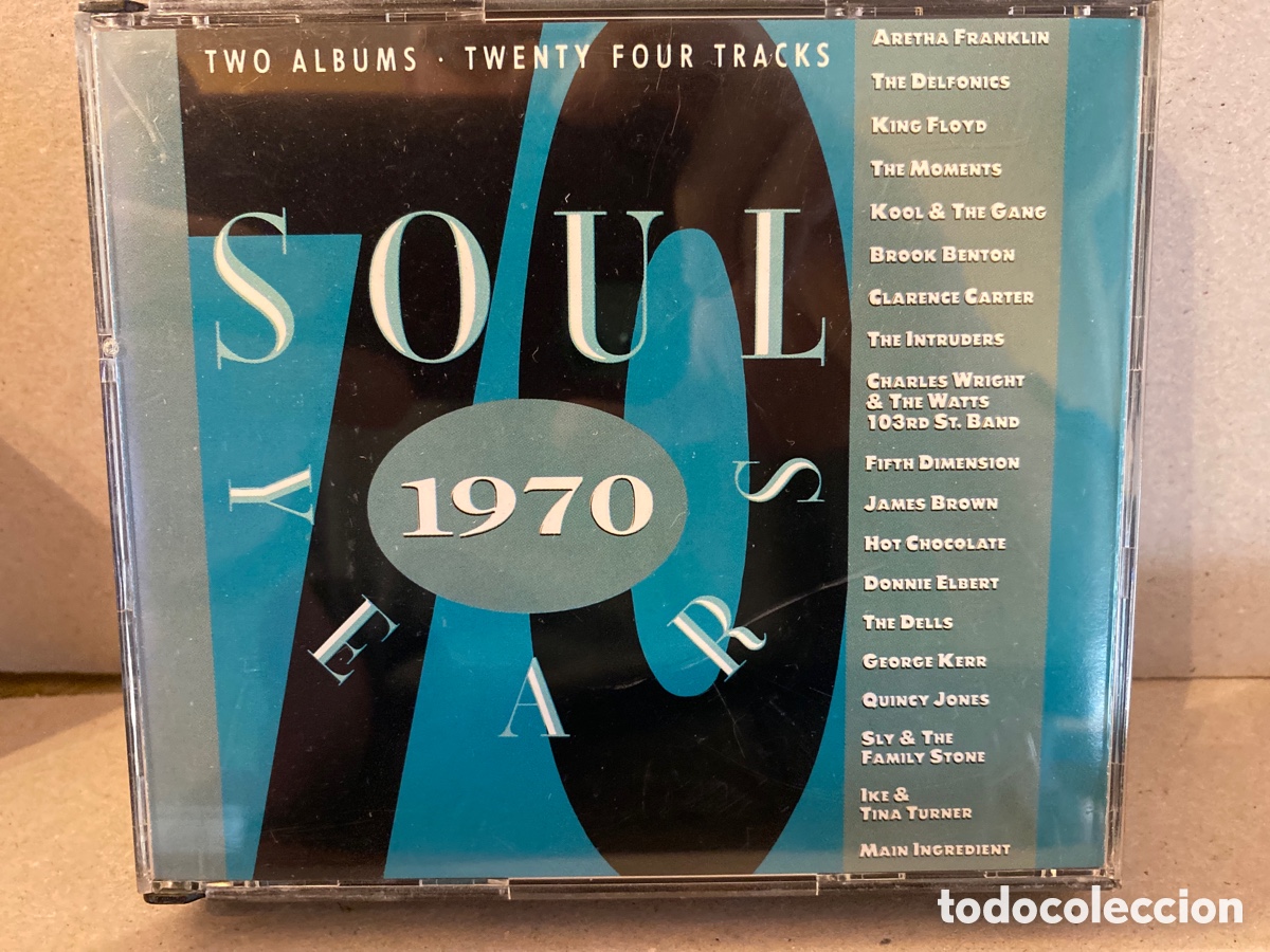 CDs de m&uacute;sica: Various - Soul Years 1970 (2xCD, Comp) - Foto 1