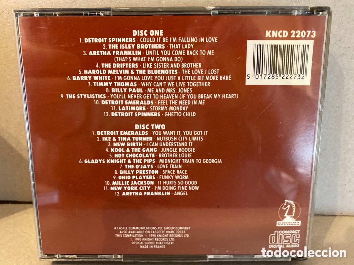 CDs de m&uacute;sica: Various - Soul Years 1973 (2xCD, Comp) - Foto 2
