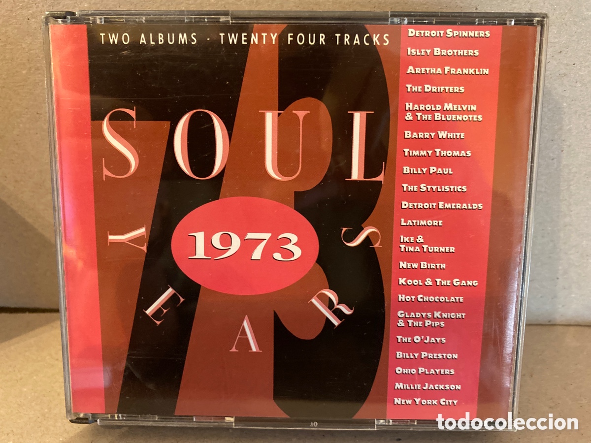 CDs de m&uacute;sica: Various - Soul Years 1973 (2xCD, Comp) - Foto 1