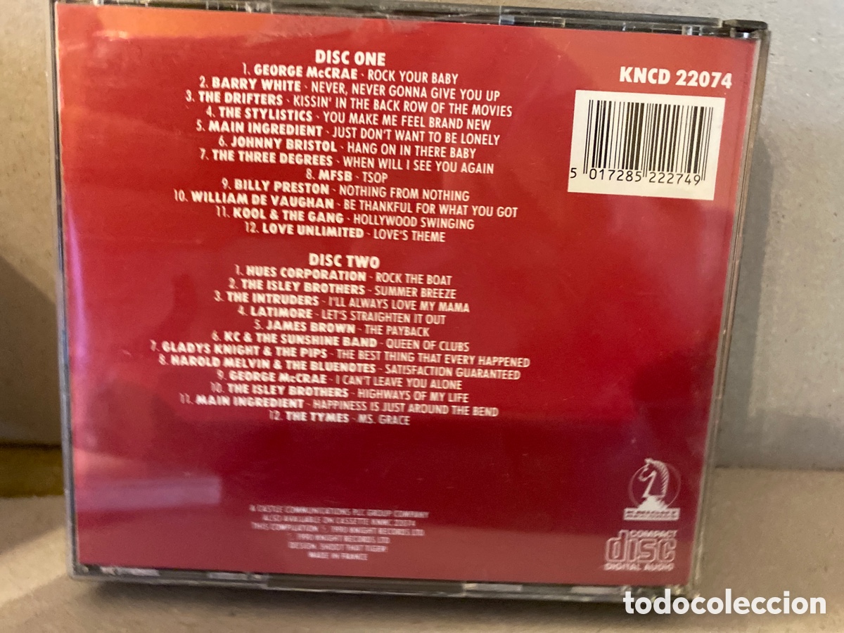 CDs de m&uacute;sica: Various - Soul Years 1974 (2xCD, Comp) - Foto 2