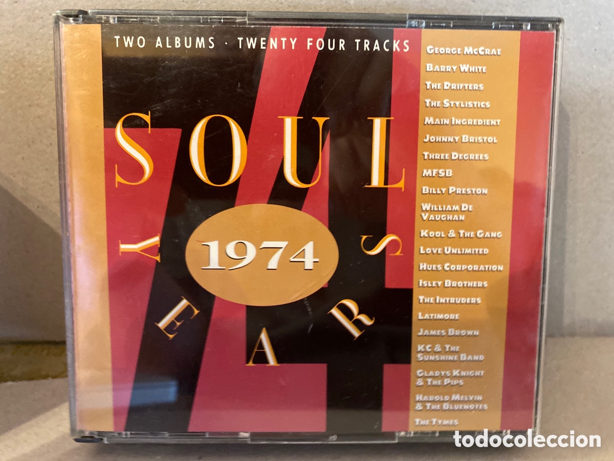 CDs de m&uacute;sica: Various - Soul Years 1974 (2xCD, Comp) - Foto 1