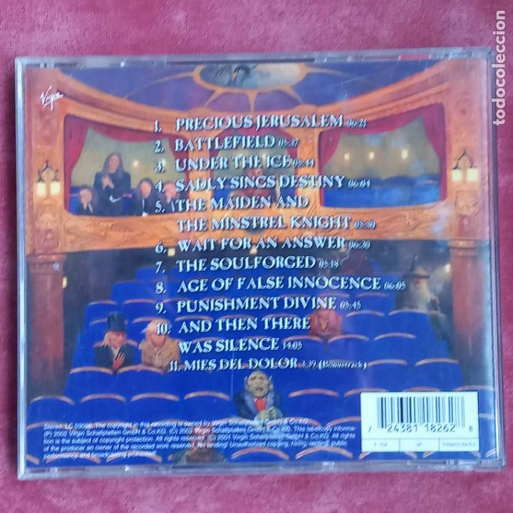 CDs de m&uacute;sica: Blind Guardian - A night at the opera 2002 cd - Foto 2