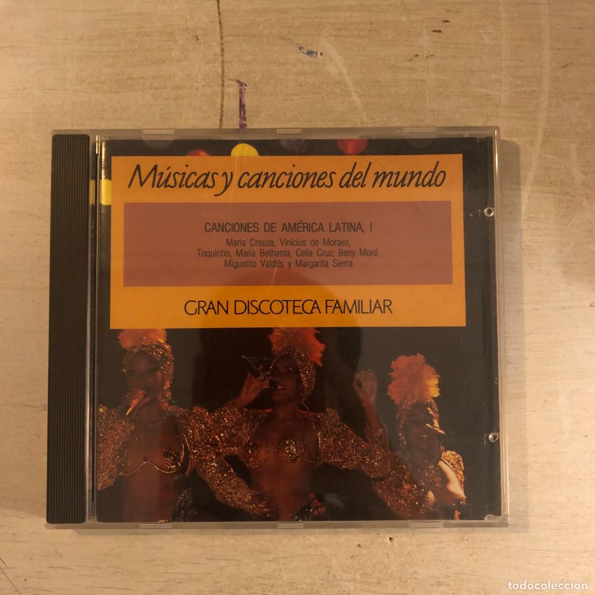 Music CDs: Canciones de am&eacute;rica Latina, I - M&uacute;sicas y canciones del mundo | CD Segunda Mano