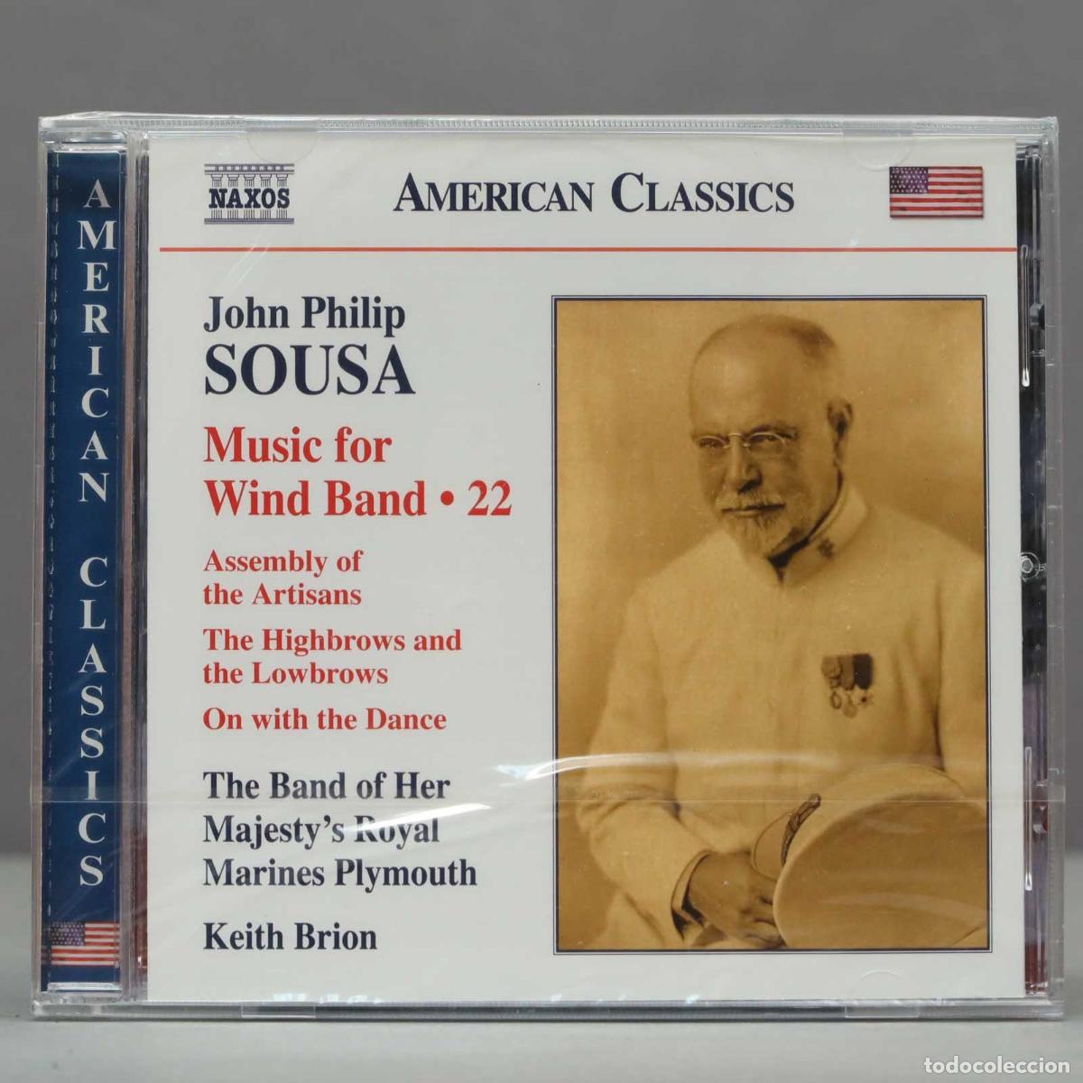 CDs de m&uacute;sica: CD. ROYAL MARINES BAND/B - SOUSA MUSIC FOR WIND VOL. 22. PRECINTADO