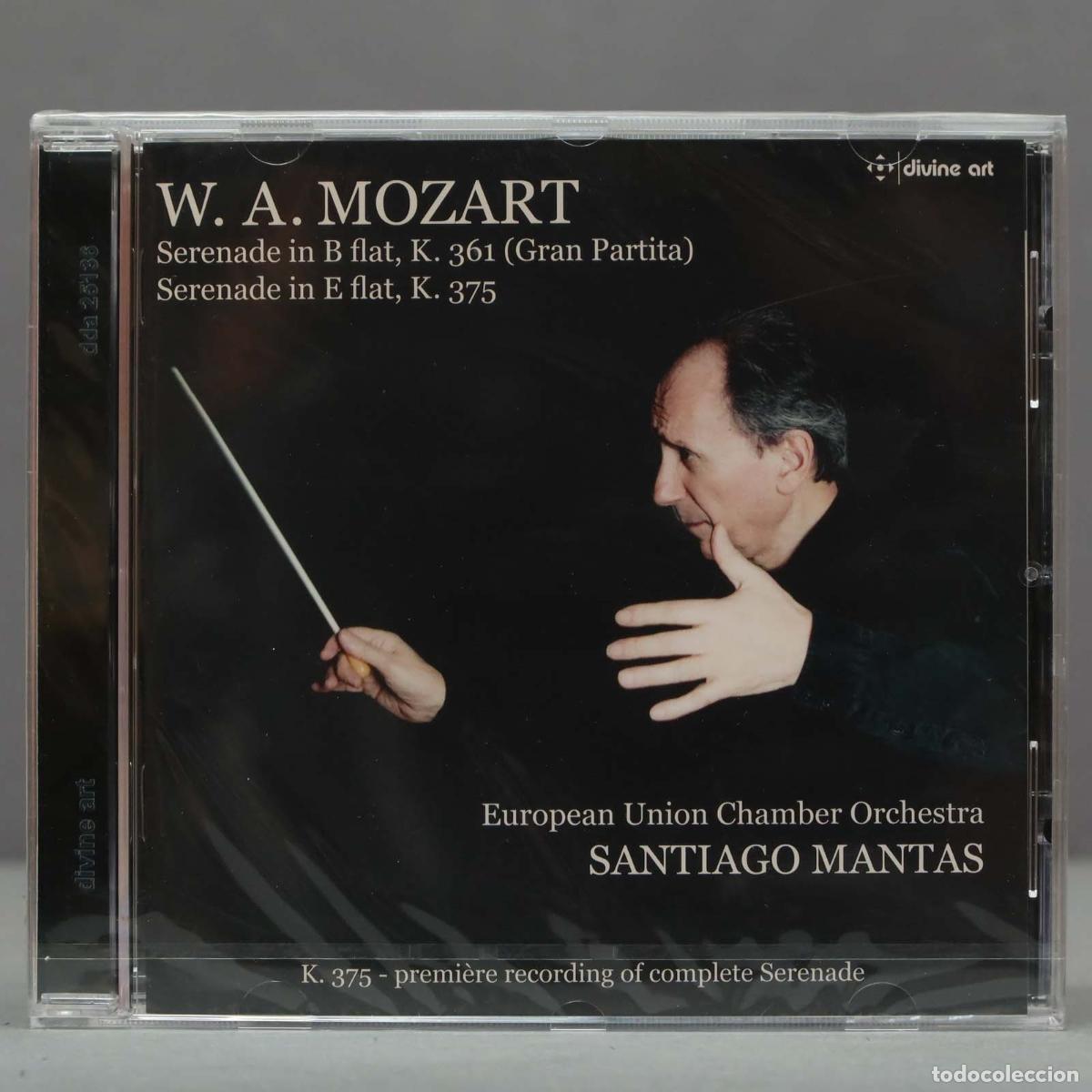 Musik-CDs: CD. European Union Chamber Orchestra Santiago Mantas Mozart. PRECINTADO
