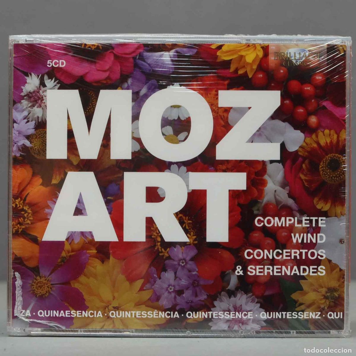 CDs de Musique: CD. MOZART:COMPLETE WIND CONCERTOS and SERENADES. PRECINTADO