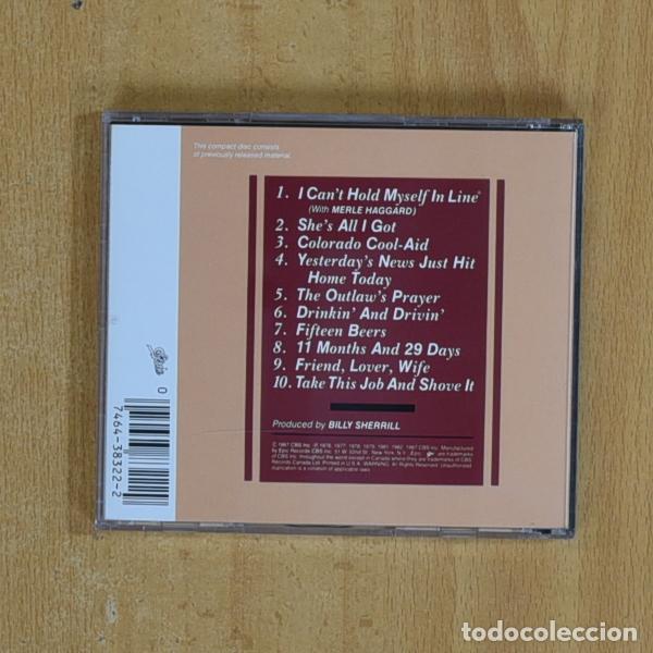 CDs de m&uacute;sica: JOHNNY PAYCHECK - BIGGEST HITS - CD - Foto 2