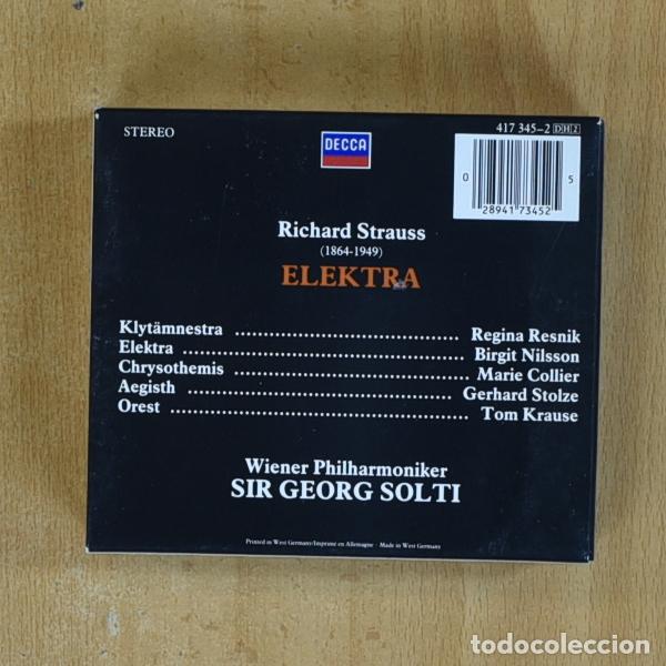 CDs de m&uacute;sica: STRAUSS - ELEKTRA - CD - Foto 2